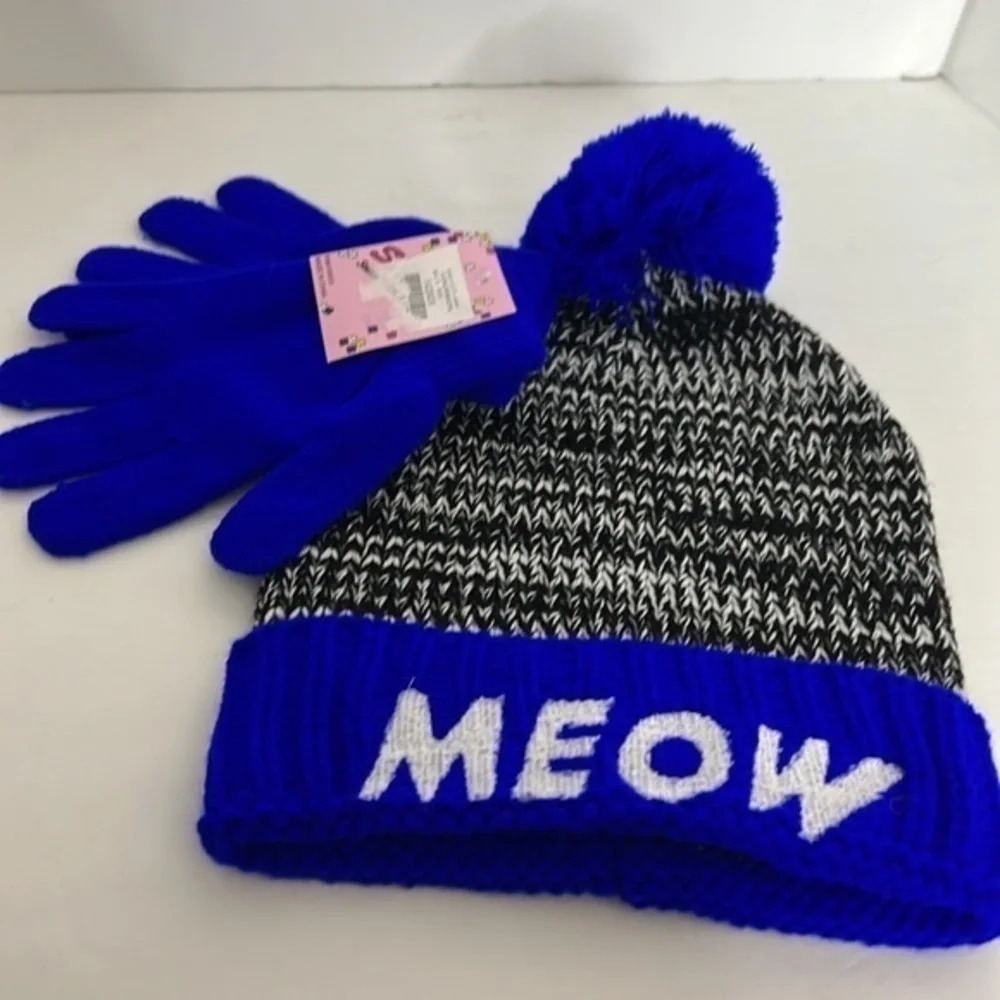 KIDS APPAREL CLUB, HAT, GLOVES, SET